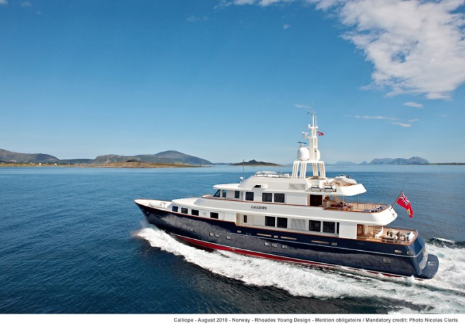Holland Jachtbouw Motor Yacht Calliope - Photo credit to Nicolas Claris